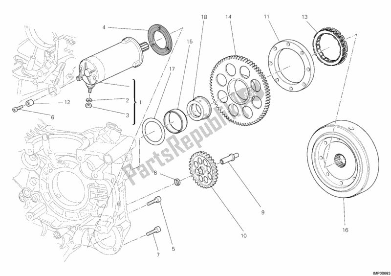 Wszystkie części do Rozruch Elektryczny I Zap? On Ducati Monster 1200 USA 2014